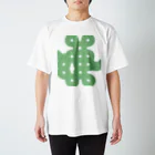 釣り好きのねこのブラシ Regular Fit T-Shirt