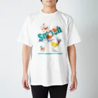 PUREHi（プレヒ）のたまごさん、打ち込む Regular Fit T-Shirt