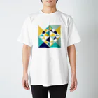 Yasuko.Mのエメラルドの抽象画 スタンダードTシャツ
