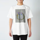 夏休みのしめ縄のくまちゃん Regular Fit T-Shirt