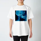 deso16071の頭部X線規格写真 スタンダードTシャツ