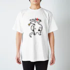 ぺぺのクイクイショップのタンクトップ着ない主義 Regular Fit T-Shirt