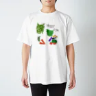 alligator7のVeggy Life スタンダードTシャツ