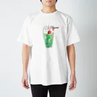 NEGATIVE，のメロンうさぎソーダ Regular Fit T-Shirt