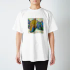 アート工房　甘月蝕(kanngesshoku)『TAaKA』のストアのMary's  tweets 『ママ、早く帰って来ないかな❗』 Regular Fit T-Shirt