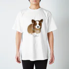 Totemo Beautyのかわいいビーグル犬 スタンダードTシャツ