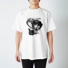 ナベんちの爬虫類の爬虫類　テグーと薔薇　ハート　レプタイル Regular Fit T-Shirt