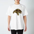 カメの歩みのケヅメリクガメ Regular Fit T-Shirt