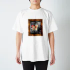 Picture Frameの額縁:金魚 スタンダードTシャツ