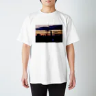 えびたろの札幌の夕日 Regular Fit T-Shirt