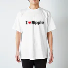 BBdesignのI Love Ripple スタンダードTシャツ