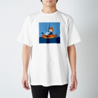 みやつち やえのカヌーする犬 Regular Fit T-Shirt