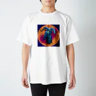 PAW(Photosalut Art Works）のDogyrickey NFTs スタンダードTシャツ