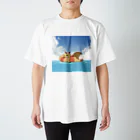 tansokukitsuneの夏満喫きつね Regular Fit T-Shirt