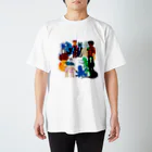 かなもけんのCharacters Regular Fit T-Shirt