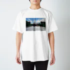 六文銭の上田城正面 Regular Fit T-Shirt