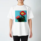 尾張 肇.のピオニー Regular Fit T-Shirt