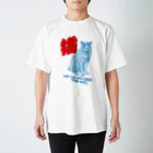 LONESOME TYPE ススの猫（清涼） Regular Fit T-Shirt