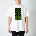 bonnylochの七宝繋ぎ_LightGreen スタンダードTシャツ