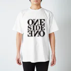 Infledge DesignのONESIDE BLK スタンダードTシャツ