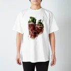 脂身通信Ｚのかいわれ大根の生ハム巻き_220722 Regular Fit T-Shirt