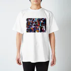 山本浩生美術商店のカラフル Regular Fit T-Shirt