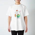 Yohさん家🐑のゆるふわひつじさん/メロンクリームソーダ Regular Fit T-Shirt