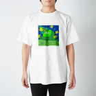 kazekazeの宇宙の侵略 Regular Fit T-Shirt