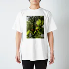 海の武士(かいすぃー)マーケットの緑感じるシャツ"Green Power" Regular Fit T-Shirt