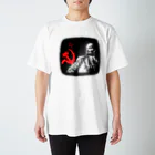 ☭C•ML印刷社｜赤毛龙印刷社☭のレーニンじいさん☆Grandpa Lenin スタンダードTシャツ
