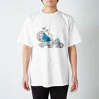 いきものや のの(本館)の水浴びゾウ(仔象つき) スタンダードTシャツ