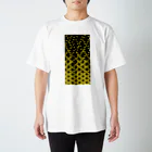 bonnylochの麻の葉_Yellow スタンダードTシャツ