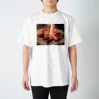 ヴィーガンの休日のししとうの炭火焼き Regular Fit T-Shirt