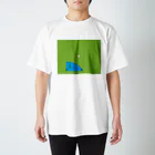 gama da gamaの宇宙も飛べるはず・黄緑 スタンダードTシャツ