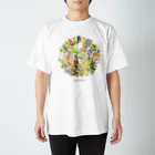 どうぶついっぱい　ふじいまさゆきの両生類いっぱい001 Regular Fit T-Shirt