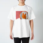 もぐもぐくらぶのうさぎ　わふー　ぴくにっこ Regular Fit T-Shirt