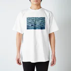 apoapoの水面の鳥 スタンダードTシャツ