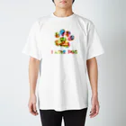 onehappinessの肉球　骨ガム Regular Fit T-Shirt