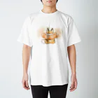 tansokukitsuneのもちもちドーナツ幸せきつね Regular Fit T-Shirt