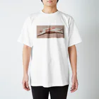 チャチャちゃんのチャチャが落ちてる（ロゴ斜め） Regular Fit T-Shirt