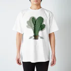 イラスト MONYAAT のさぼてんC　踊るサボテン Regular Fit T-Shirt