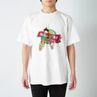 みきぞーん｜保護猫 ミッキー画伯と肉球とおともだちのrui & ram & ta-chan ice Regular Fit T-Shirt