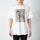 文鳥の背中のJAVA SPARROW (CINNAMON) Regular Fit T-Shirt