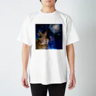 とっとこさん家のおかんの宇宙兎のうーさん スタンダードTシャツ