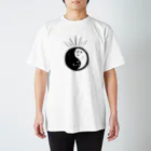 ドリゼラのおみやげ販売所のYin Yang Doodle スタンダードTシャツ