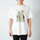 Public Domain GraphicのChrysanthemum (1896) スタンダードTシャツ