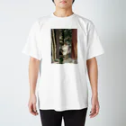 PLANET OF CATS ねこの惑星のmofuneco4 Regular Fit T-Shirt