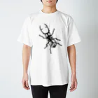 かぷかぷショップの大きいクワガタ Regular Fit T-Shirt