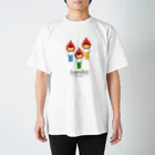 nachiccoの3Candles Regular Fit T-Shirt