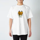 こねこねこねこのこねこねこねこ(茶くつ下) Regular Fit T-Shirt